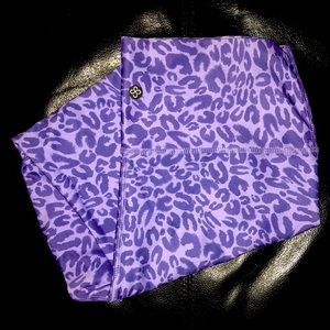 Scorpio Sol Purple Cheetah High Waist Leggings